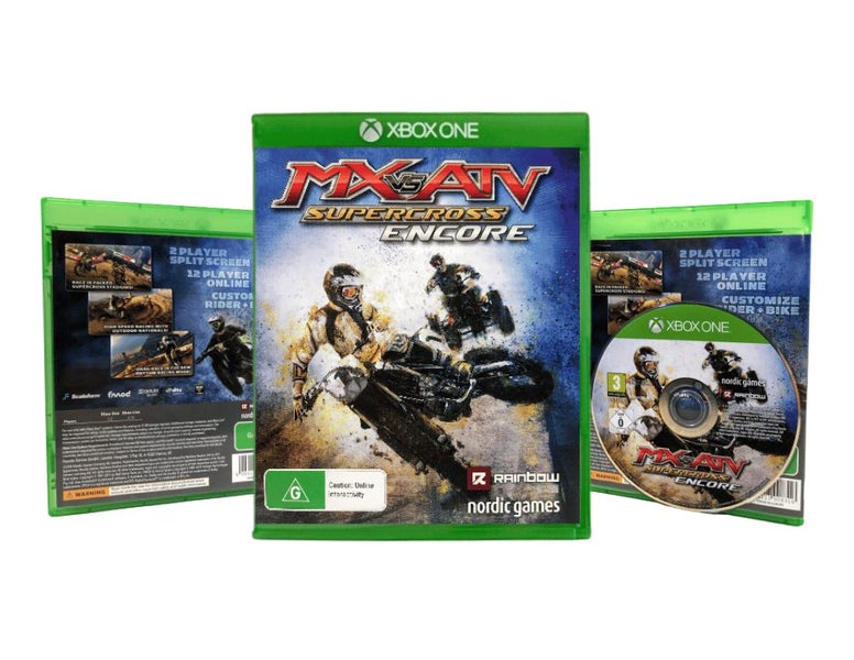 MX vs ATV Supercross Encore (XBox One) *MINT COMPLETE* Carousel 1