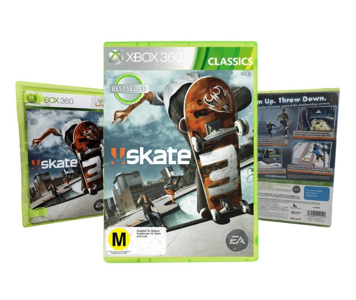 SKATE 3 (XBox 360) *EXCELLENT CONDITION, No Manual* Carousel 1