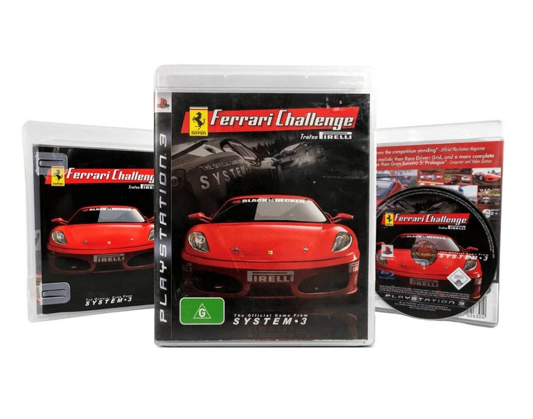 FERRARI CHALLENGE: Trofeo Firelli (SYSTEM 3) PS3 *MINT COMPLETE* Carousel 1