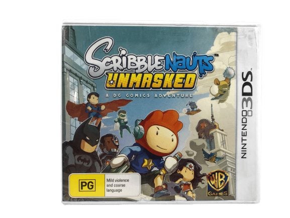 Scribblenauts Unmasked - A DC Comics Adventure (3DS) *COMPLETE* Carousel 6