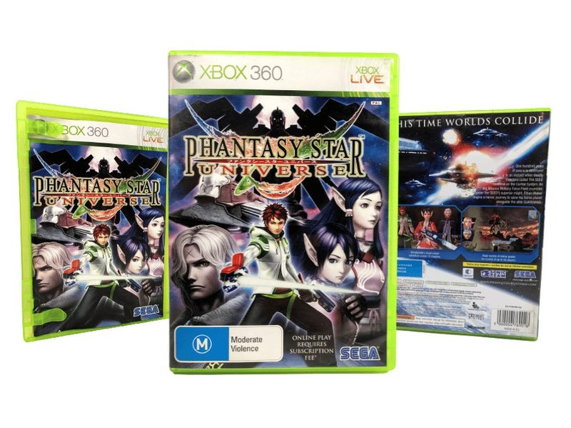 PHANTASY STAR UNIVERSE (Xbox 360) *MINT COLLECTOR'S* Carousel 1