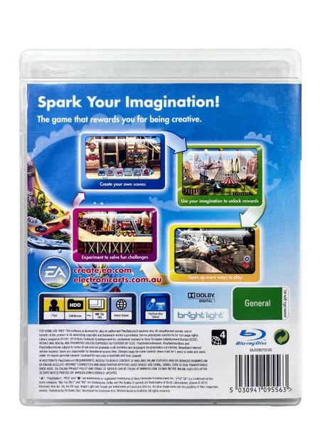 CREATE: Your Imagination Unlocks a World of Play (PS3) *MINT COMPLETE* Carousel 2