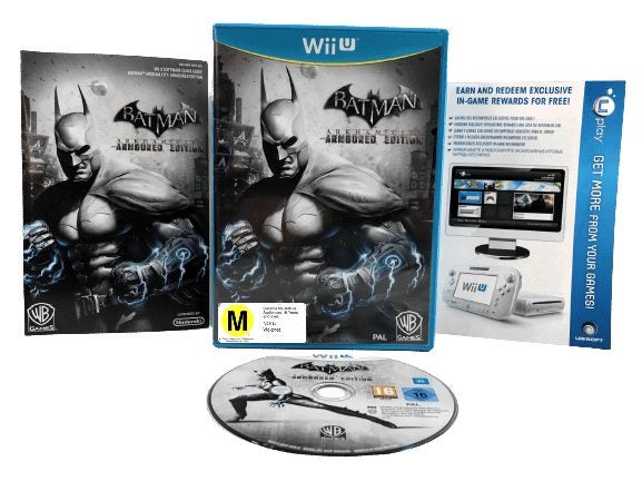 Batman Arkham City Armored Edition (Wii U) *MINT COMPLETE* Carousel 1