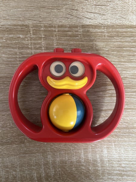 Duplo vintage 1983 lego duck rattle Carousel 1
