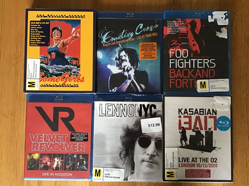 Bulk Music Blu Rays . Carousel 1