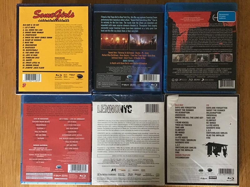 Bulk Music Blu Rays . Carousel 2