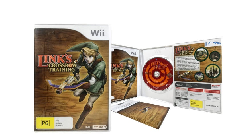 Zelda: Link's Crossbow Training (Wii) *MINT COMPLETE* Carousel 1