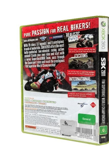SBK 2011 FIM Superbike World Championship (Xbox 360) *MINT COMPLETE* Carousel 2