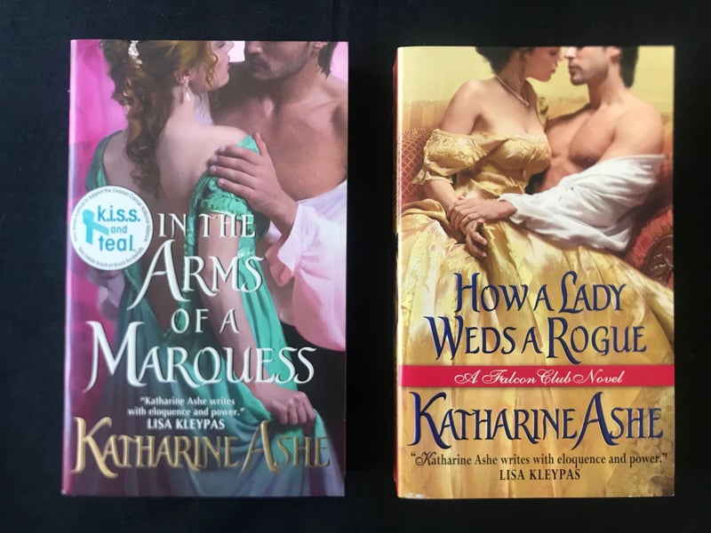 TWO KATHARINE ASHE BOOKS TOGETHER - ROMANCE AUTHOR Carousel 1