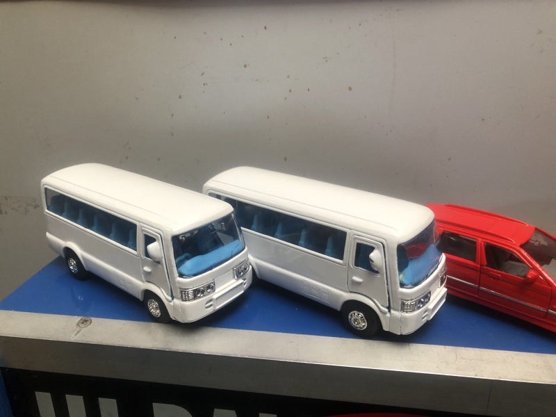 Toy Bus and Toy BMW Friction Drive x 4 Carousel 2