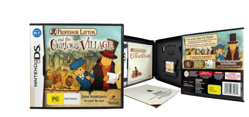 Professor Layton and the Curious Village *MINT COMPLETE* Carousel 1