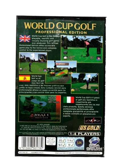 World Cup Golf (Sega Saturn) *COMPLETE* Carousel 3