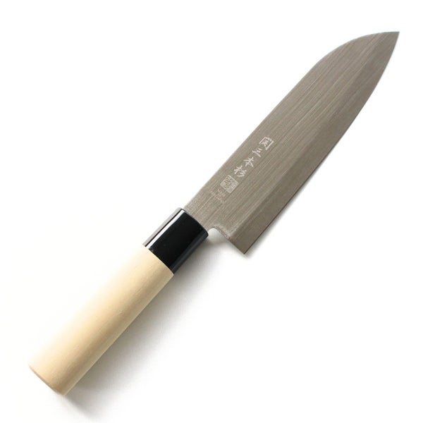 Japanese Kitchen Knife Seki Sanbonsugi - All-Purpose (Santoku) 165mm Carousel 1