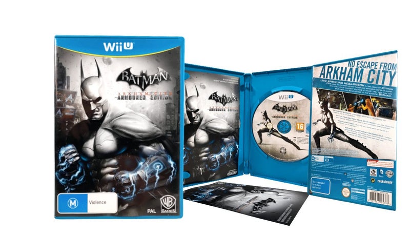Batman Arkham City Armoured Edition (Wii U) *MINT COMPLETE* Carousel 1