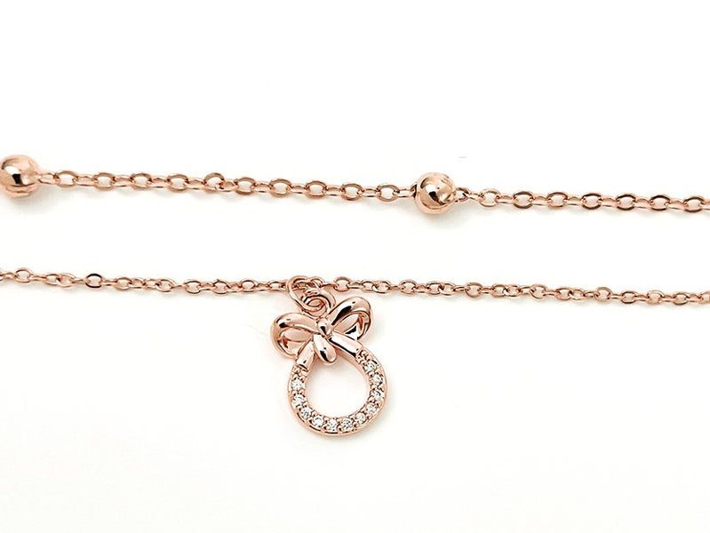 Rose Gold Foot Chain Carousel 2