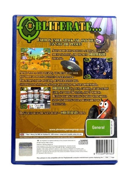 OBLITERATE (PS2) *MINT COMPLETE* Carousel 4