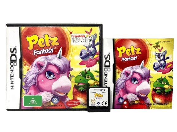 PETZ: Fantasy (DS - NZ EDITION) *MINT COMPLETE* Carousel 1