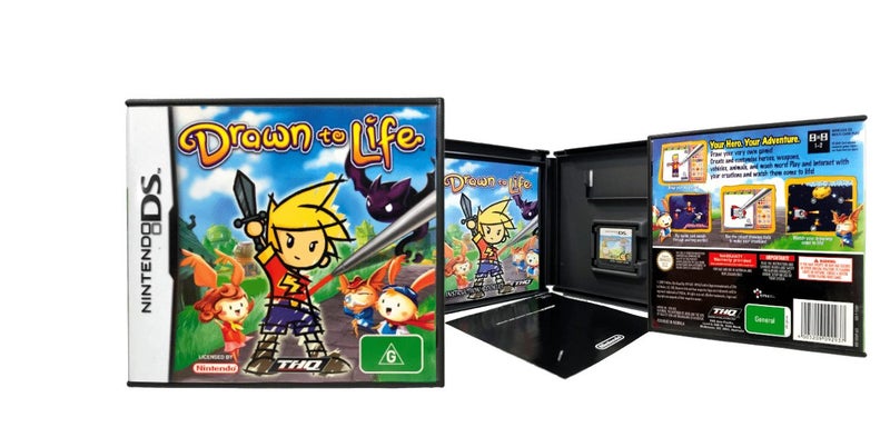 DRAWN TO LIFE The Original Game (DS) *MINT COMPLETE* Carousel 1