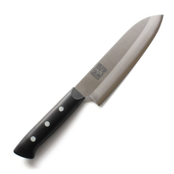 Japanese Kitchen Knife Tanren - All Purpose (Santoku) - 165mm Carousel 1