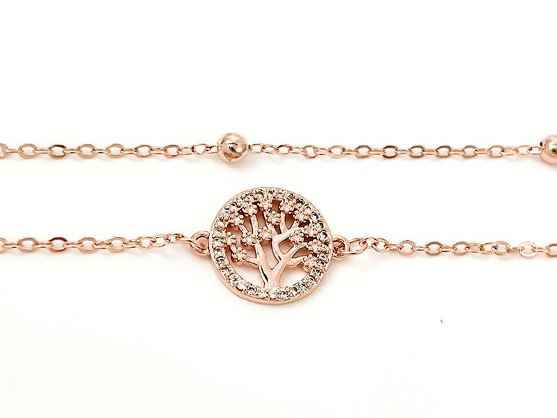 Rose Gold and Zirconia Exquisite Bracelet Carousel 2