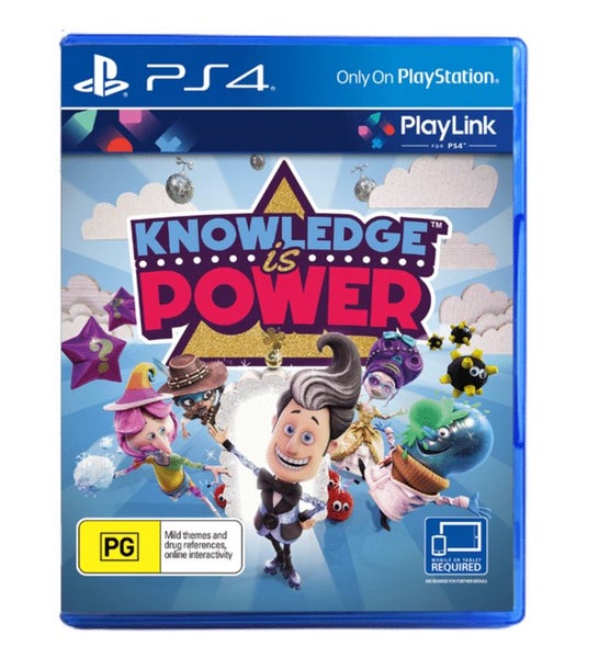 KNOWLEDGE IS POWER (PS4) *MINT COMPLETE* Carousel 2