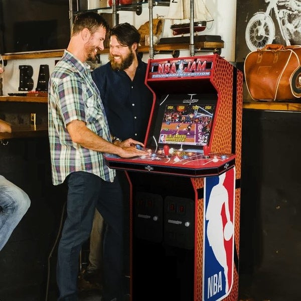 RETRO Arcade1Up NBA Jam 30th Anniversary Deluxe Arcade Machine 3 Games in 1 Carousel 1