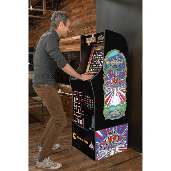 ARCADE1UP Ms. Pac-Man / Galaga Class of '81 Arcade Machine *IN STOCK NZ* Carousel 1