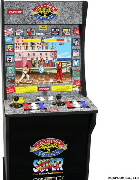 ARCADE1UP Street Fighter 2 - Classic 3-in-1 Home Arcade Cabinet with Licensed... Carousel 2