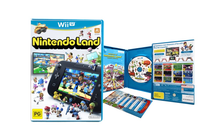 Nintendo Land (NintendoLand) Wii U *MINT COMPLETE* Carousel 1