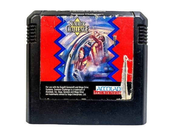 SUMMER CHALLENGE (Sega Mega Drive) Carousel 1