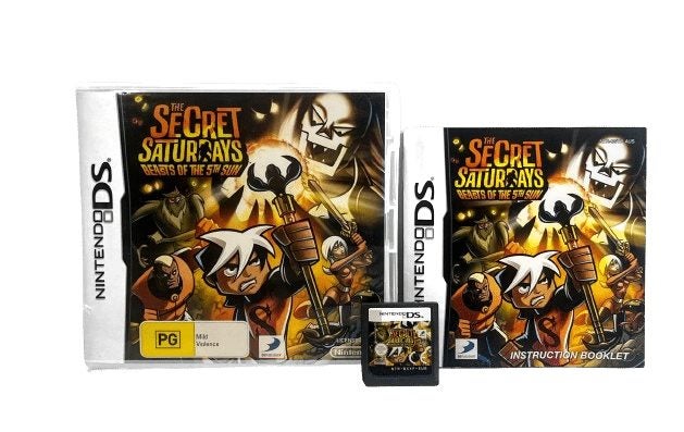 The Secret Saturdays: Beasts of the 5th Sun (DS) *MINT COMPLETE* Carousel 1