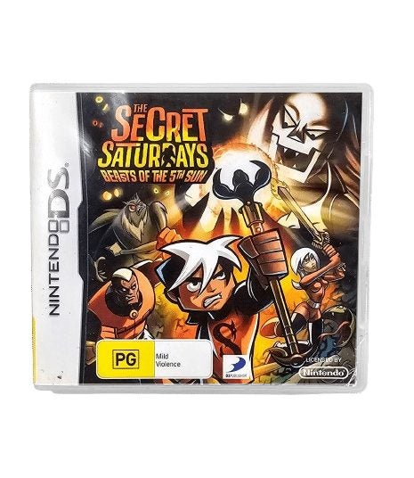 The Secret Saturdays: Beasts of the 5th Sun (DS) *MINT COMPLETE* Carousel 2