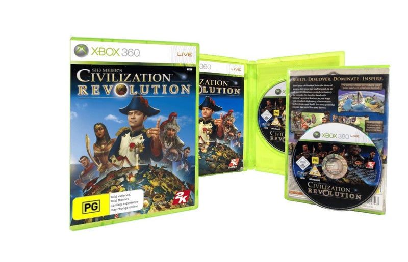 Sid Meier's Civilization Revolution (XBox 360) *EXCELLENT + COMPLETE* Carousel 1