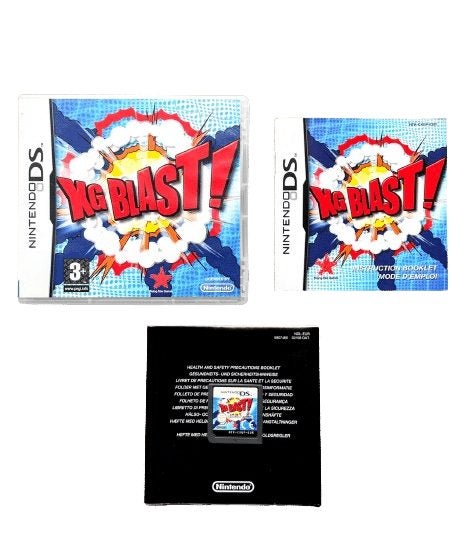 XG BLAST! (DS) *MINT COMPLETE* Carousel 1