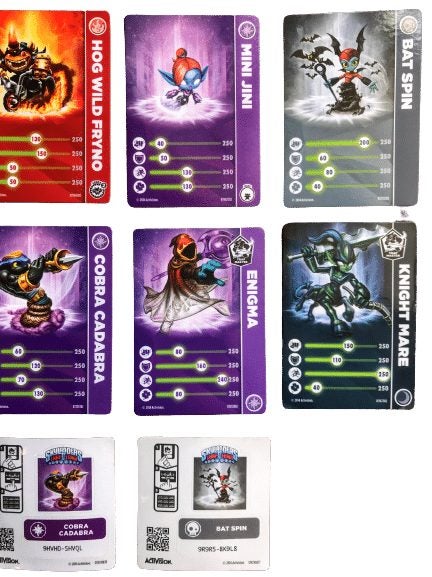 Skylanders COLLECTOR'S CARDS + STICKERS (RARE COLLECTION) Carousel 2