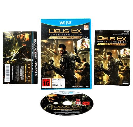 Deus Ex: Human Revolution - Director's Cut (Wii U) *MINT COLLECTOR'S* Carousel 1