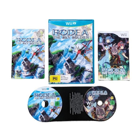 RODEA The Sky Soldier 2-DISC EDITION (Wii + Wii U) *MINT COLLECTOR'S* Carousel 1