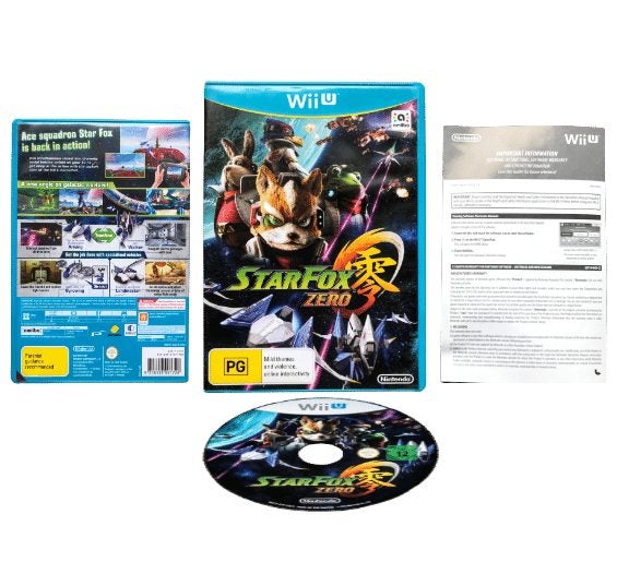 StarFox Zero (NZ Edition) *MINT COMPLETE* Carousel 1