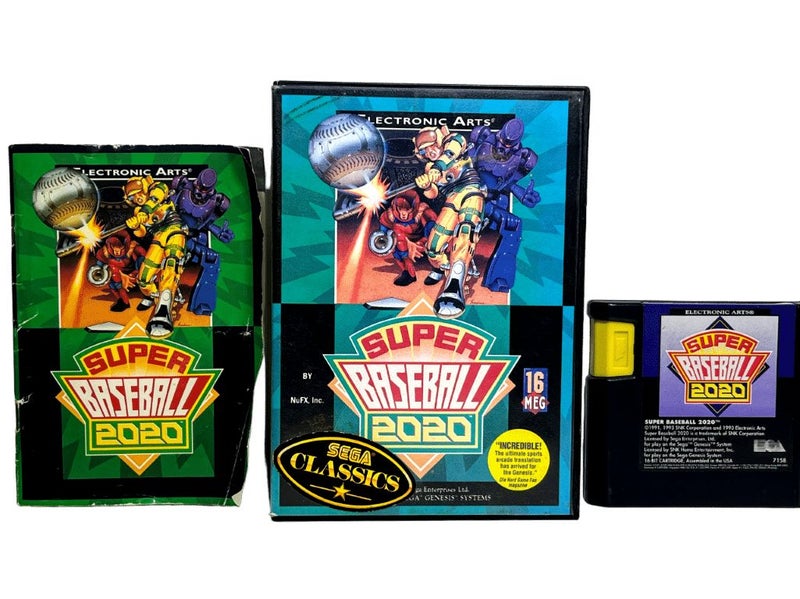 Super Baseball 2020 (Mega Drive - PAL Edition) *COMPLETE* Carousel 1