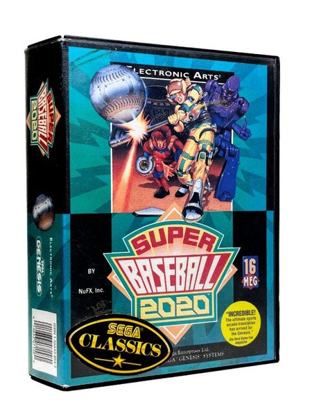 Super Baseball 2020 (Mega Drive - PAL Edition) *COMPLETE* Carousel 2