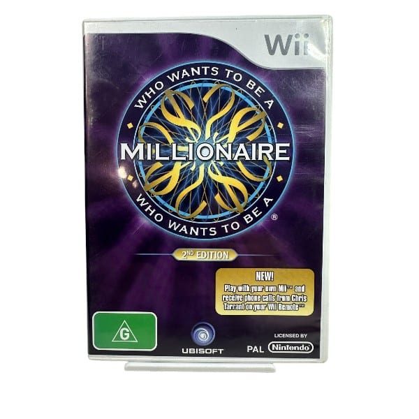 Who Wants To Be A Millionaire? 2nd Edition (Wii) *MINT COMPLETE* Carousel 1