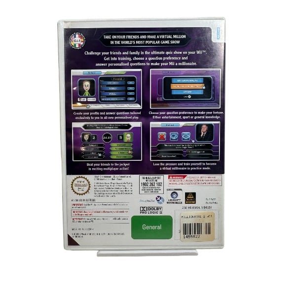 Who Wants To Be A Millionaire? 2nd Edition (Wii) *MINT COMPLETE* Carousel 2