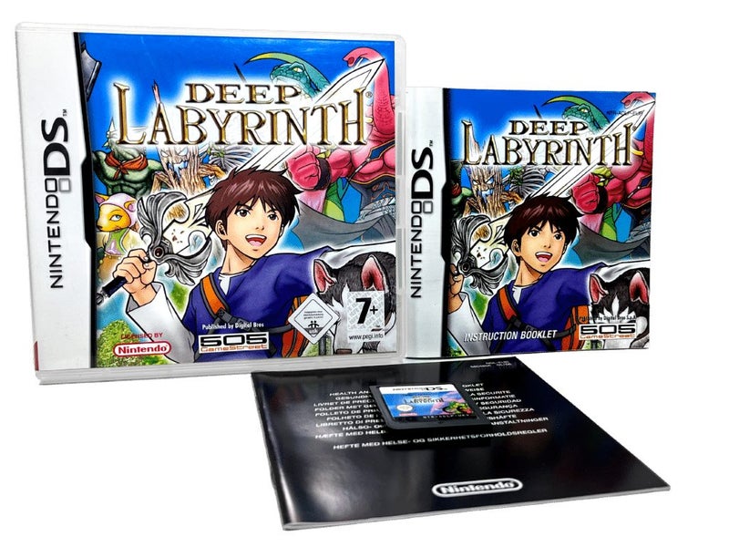 DEEP LABYRINTH (Nintendo DS) *MINT COLLECTOR'S* Carousel 1