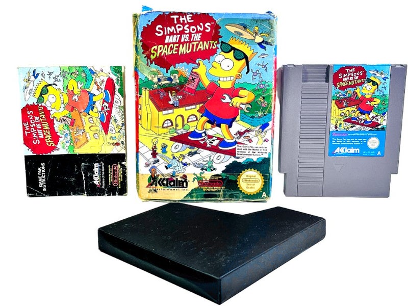 The SIMPSONS: BART vs the Space Mutants (NES) *BOXED & COMPLETE* Carousel 1