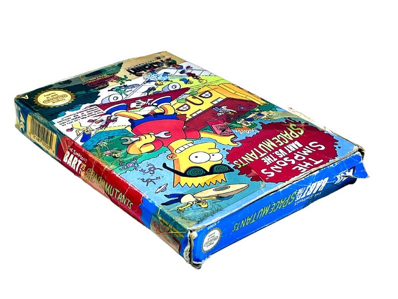 The SIMPSONS: BART vs the Space Mutants (NES) *BOXED & COMPLETE* Carousel 8