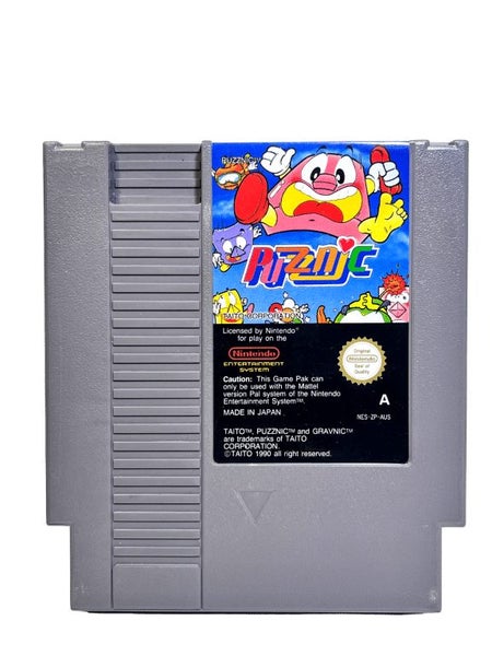 PUZZNIC (NES) Game (Manual Misplaced) Carousel 2