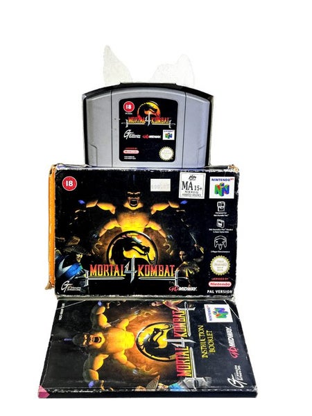 Mortal Kombat 4 Nintendo 64 N64 Game *BOXED COMPLETE* Carousel 1