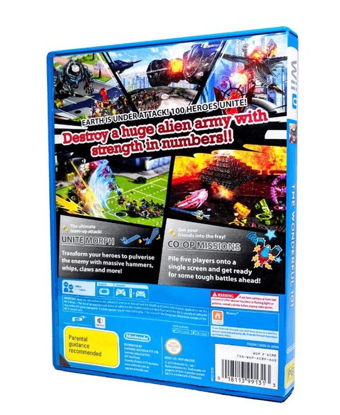 The WONDERFUL 101 (Wii U - NZ PRINT) *MINT COMPLETE* Carousel 2