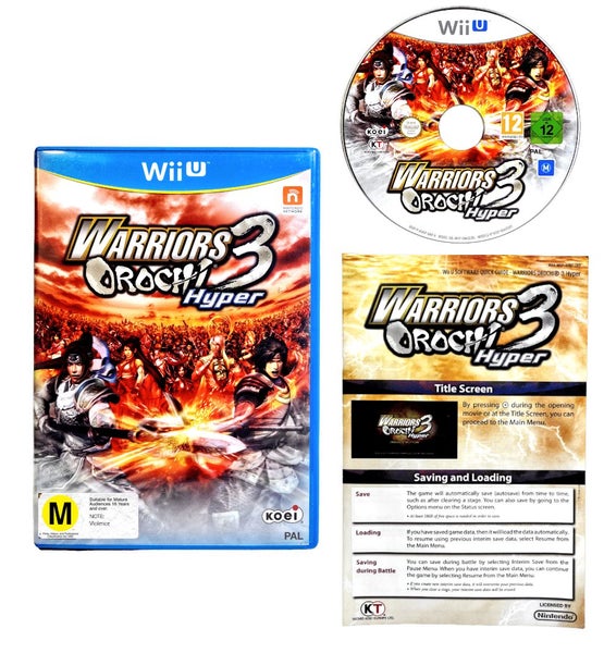 Warriors Orochi 3: Hyper (Wii U) *MINT COLLECTOR'S* Carousel 1