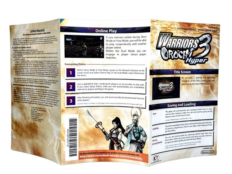 Warriors Orochi 3: Hyper (Wii U) *MINT COLLECTOR'S* Carousel 2
